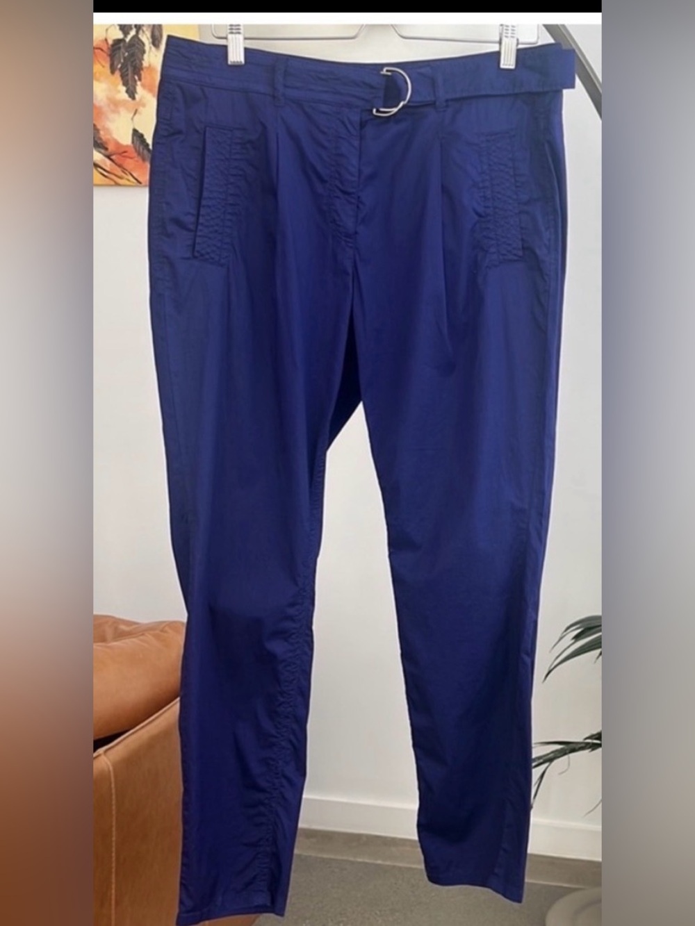 Marc Cain Belted Cotton Trouser / Pant